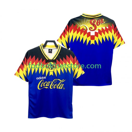 Club América Trøje 1995 Retro Udebane Kort ærmer ,Mænd