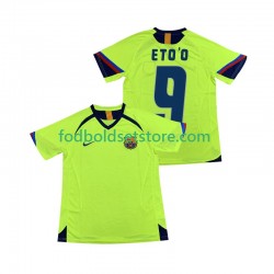 FC Barcelona Trøje ETOO 9 2005 Retro Udebane 2006 Kort ærmer ,Mænd