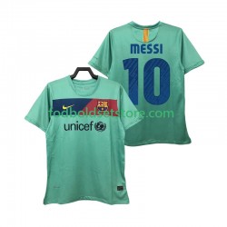 FC Barcelona Trøje Lionel Messi 10 Retro Udebane 2011 2010 Kort ærmer ,Mænd