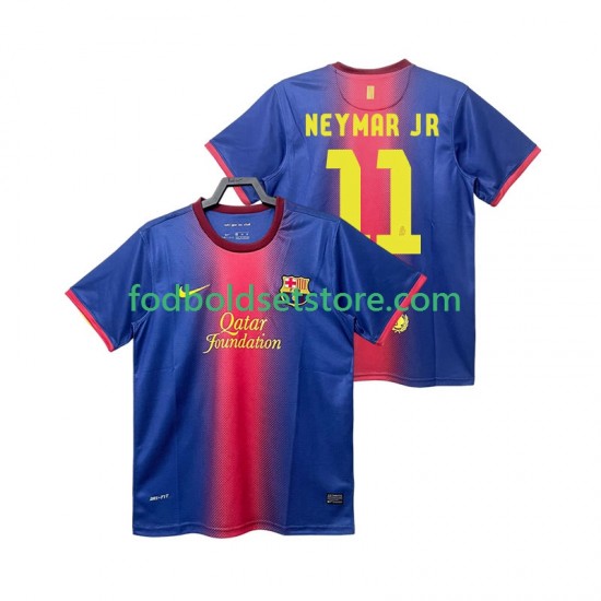FC Barcelona Trøje Neymar JR 11 2012 2013 Retro Hjemmebane Kort ærmer ,Mænd