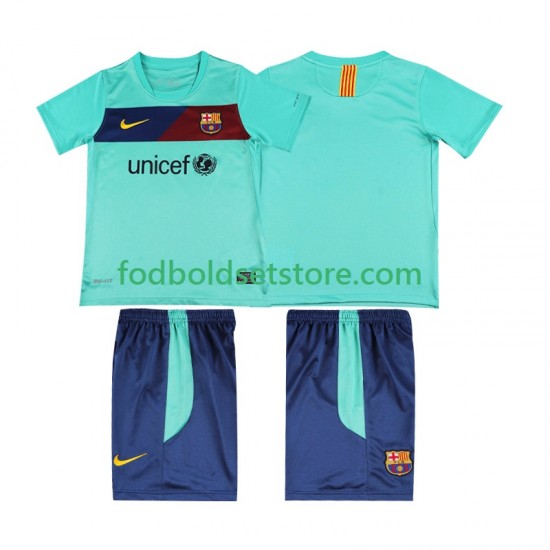 FC Barcelona Trøje Retro Udebane 2011 2010 Kort ærmer ,Børn Fodboldsæt