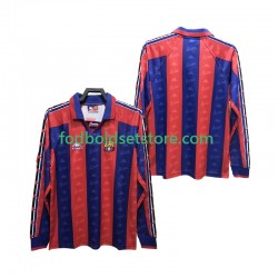 FC Barcelona Trøje 1996 1997 Retro Hjemmebane Lange ærmer ,Mænd