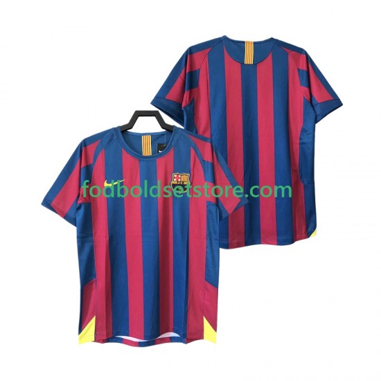 FC Barcelona Trøje 2005 Retro Hjemmebane 2006 Kort ærmer ,Mænd