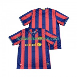 FC Barcelona Trøje 2009 Retro Hjemmebane 2010 Kort ærmer ,Mænd