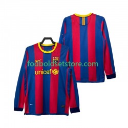 FC Barcelona Trøje Retro Hjemmebane 2011 2010 Lange ærmer ,Mænd