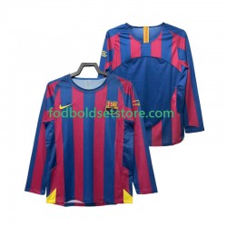 FC Barcelona Trøje Champions League 2005 Retro Hjemmebane 2006 Lange ærmer ,Mænd