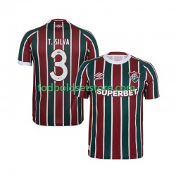 Fluminense Trøje Thiago Silva 3 Hjemmebane 2025-2026 Kort ærmer ,Mænd