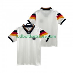 Tyskland Trøje 1992 Retro Hjemmebane Kort ærmer ,Mænd