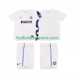 Inter Milan Trøje Retro Udebane 2011 2010 Kort ærmer ,Børn Fodboldsæt