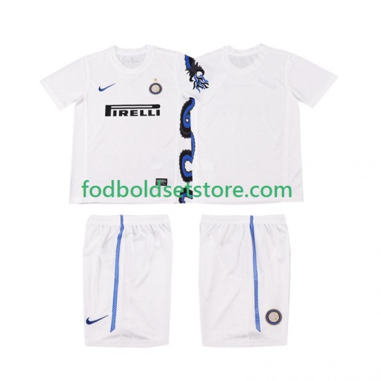 Inter Milan Trøje Retro Udebane 2011 2010 Kort ærmer ,Børn Fodboldsæt