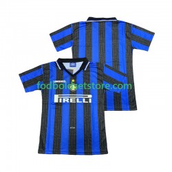 Inter Milan Trøje 1997 Retro Hjemmebane 1998 Kort ærmer ,Mænd