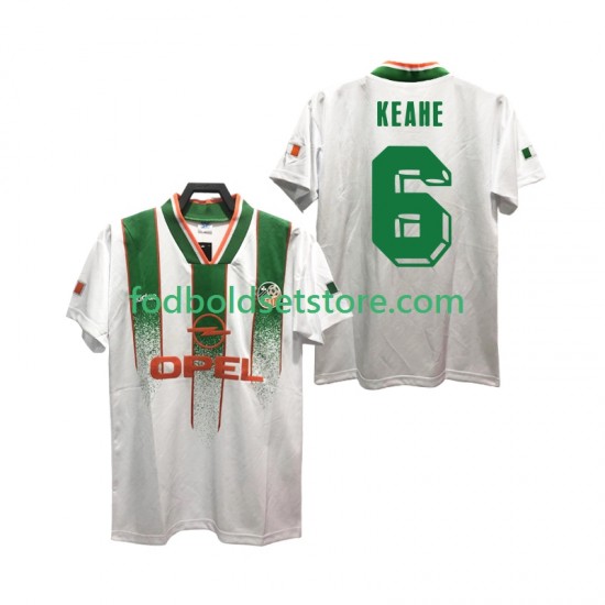 Irland Trøje KEAHE 6 Retro Udebane 1994 Kort ærmer ,Mænd