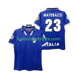 Italien Trøje MATERAZZI 23 1996 Retro Hjemmebane Kort ærmer ,Mænd Italien Trøje MATERAZZI 23 1996 Retro Hjemmebane Kort ærmer ,Mænd