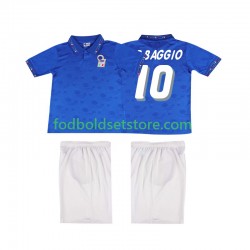Italien Trøje Roberto Baggio 10 Retro Hjemmebane 1994 Kort ærmer ,Børn Fodboldsæt