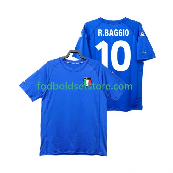 Italien Trøje Roberto Baggio 10 2000 Retro Hjemmebane Kort ærmer ,Mænd