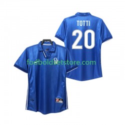 Italien Trøje Totti 20 Retro Hjemmebane 1998 Kort ærmer ,Mænd