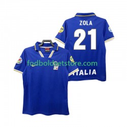 Italien Trøje ZOLA 21 1996 Retro Hjemmebane Kort ærmer ,Mænd