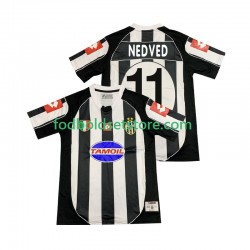 Juventus Trøje NEDVED 11 2003 Retro Hjemmebane 2002 Kort ærmer ,Mænd