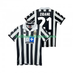 Juventus Trøje ZIDANE 21 2000 Retro Hjemmebane 1999 Kort ærmer ,Mænd
