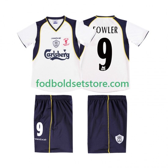 Liverpool Trøje FOWLER 9 LWP 2001 Retro Udebane 2002 Kort ærmer ,Mænd