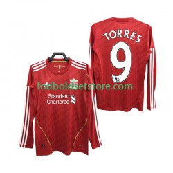 Liverpool Trøje Torres 9 2012 Retro Hjemmebane 2010 Lange ærmer ,Mænd