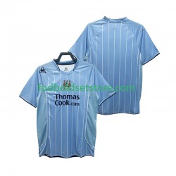 Manchester City Trøje 2007 Retro Hjemmebane 2008 Kort ærmer ,Mænd