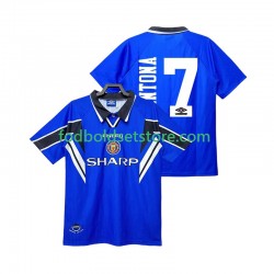 Manchester United Trøje CANTONA 7 1996 Retro 3. Valg 1998 Kort ærmer ,Mænd