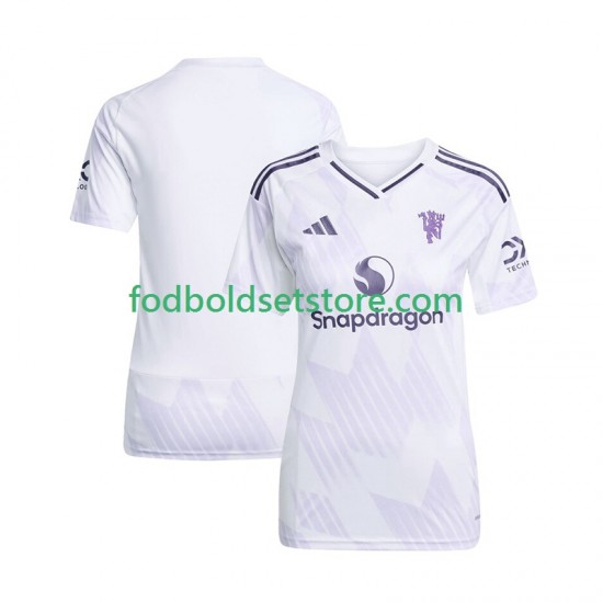 Manchester United Trøje Udebane 2025-2026 Kort ærmer ,Dame