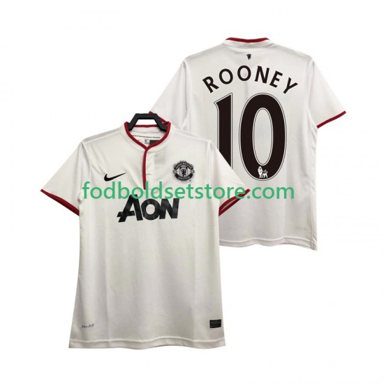 Manchester United Trøje Rooney 10 2013 2014 Retro 3. Valg Kort ærmer ,Mænd