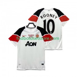 Manchester United Trøje Rooney 10 Champions League 2012 Retro 3. Valg 2011 Kort ærmer ,Mænd