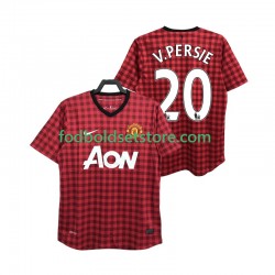 Manchester United Trøje V PERSIE 20 2012 2013 Retro Hjemmebane Kort ærmer ,Mænd