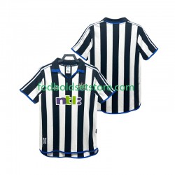 Newcastle United Trøje 2000 2001 Retro Hjemmebane Kort ærmer ,Mænd