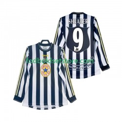 Newcastle United Trøje SHEARER 9 1997 Retro Hjemmebane 1999 Lange ærmer ,Mænd