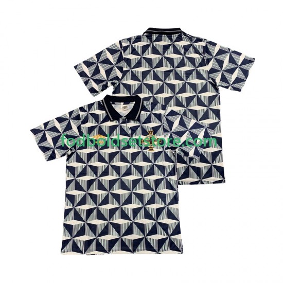 Nordirland Trøje 1990 1993 Retro Udebane Kort ærmer ,Mænd