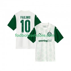 Palmeiras Trøje Paulinho 10 Udebane 2025-2026 Kort ærmer ,Mænd