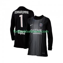 Paris Saint-Germain Trøje Gianluigi Donnarumma 1 Målmand Hjemmebane 2025-2026 Lange ærmer ,Mænd