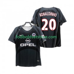 Paris Saint-Germain Trøje RONALDINHO 20 2001 Retro 3. Valg 2002 Kort ærmer ,Mænd
