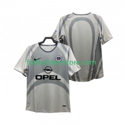 Paris Saint-Germain Trøje 2001 Retro Udebane 2002 Kort ærmer ,Mænd