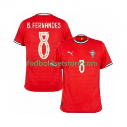 Portugal Trøje Bruno Fernandes 8 Hjemmebane 2025-2026 Kort ærmer ,Mænd