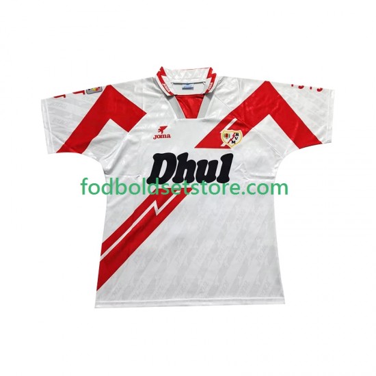 Rayo Vallecano Trøje 1995 Retro Hjemmebane 1994 Kort ærmer ,Mænd