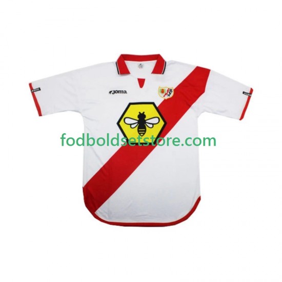 Rayo Vallecano Trøje 2000 2001 Retro Hjemmebane Kort ærmer ,Mænd