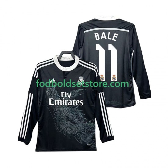 Real Madrid Trøje BALE 11 2014 2015 Retro 3. Valg Lange ærmer ,Mænd