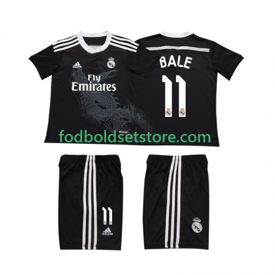 Real Madrid Trøje Bale 11 2014 Retro 3. Valg Kort ærmer ,Børn Fodboldsæt