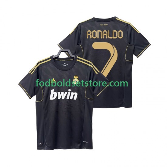 Real Madrid Trøje Cristiano Ronaldo 7 2012 Retro Udebane 2011 Kort ærmer ,Mænd