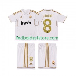 Real Madrid Trøje KAKA 8 2012 Retro Hjemmebane 2011 Kort ærmer ,Børn Fodboldsæt