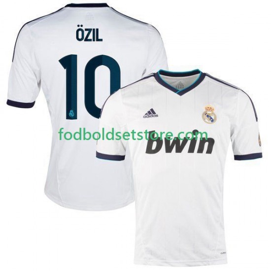 Real Madrid Trøje Ozil 2012 2013 Retro Hjemmebane Kort ærmer ,Mænd
