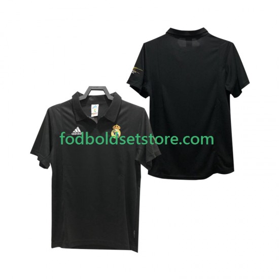 Real Madrid Trøje 2003 Retro Udebane 2002 Kort ærmer ,Mænd