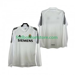 Real Madrid Trøje 2005 Retro Hjemmebane 2006 Lange ærmer ,Mænd