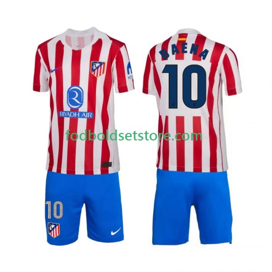 Atlético Madrid Trøje Alex Baena 10 Hjemmebane 2025-2026 Kort ærmer ,Børn Fodboldsæt Atlético Madrid Trøje Alex Baena 10 Hjemmebane 2025-2026 Kort ærmer ,Børn Fodboldsæt
