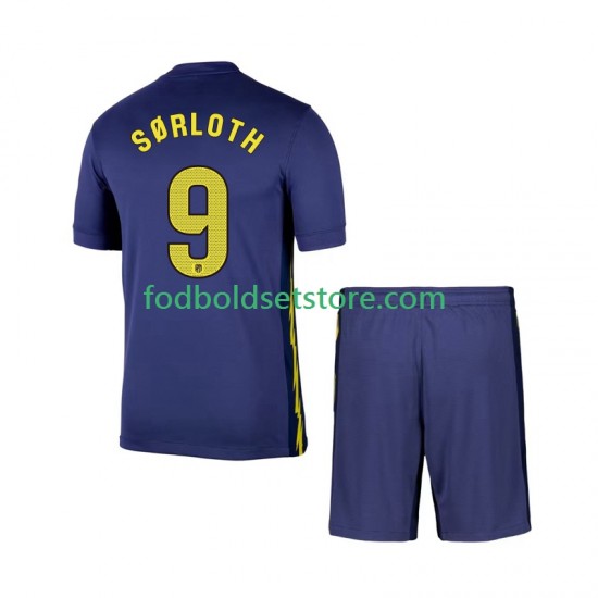 Atlético Madrid Trøje Alexander Sorloth 9 Udebane 2025-2026 Kort ærmer ,Børn Fodboldsæt Atlético Madrid Trøje Alexander Sorloth 9 Udebane 2025-2026 Kort ærmer ,Børn Fodboldsæt